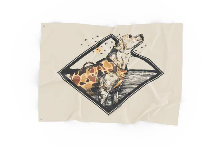 Knotted Pine "Locked In" Flag