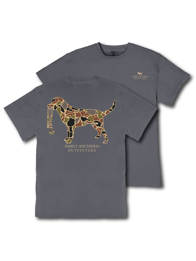 Simply Southern Dog Camo Tshirt