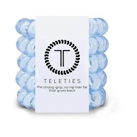 Washed Denim Tiny Teleties