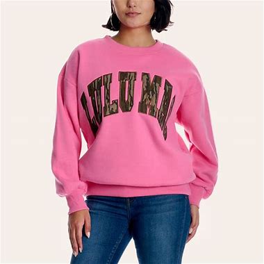 Lulu Mac Mossy Oak Pink Sweatshirt