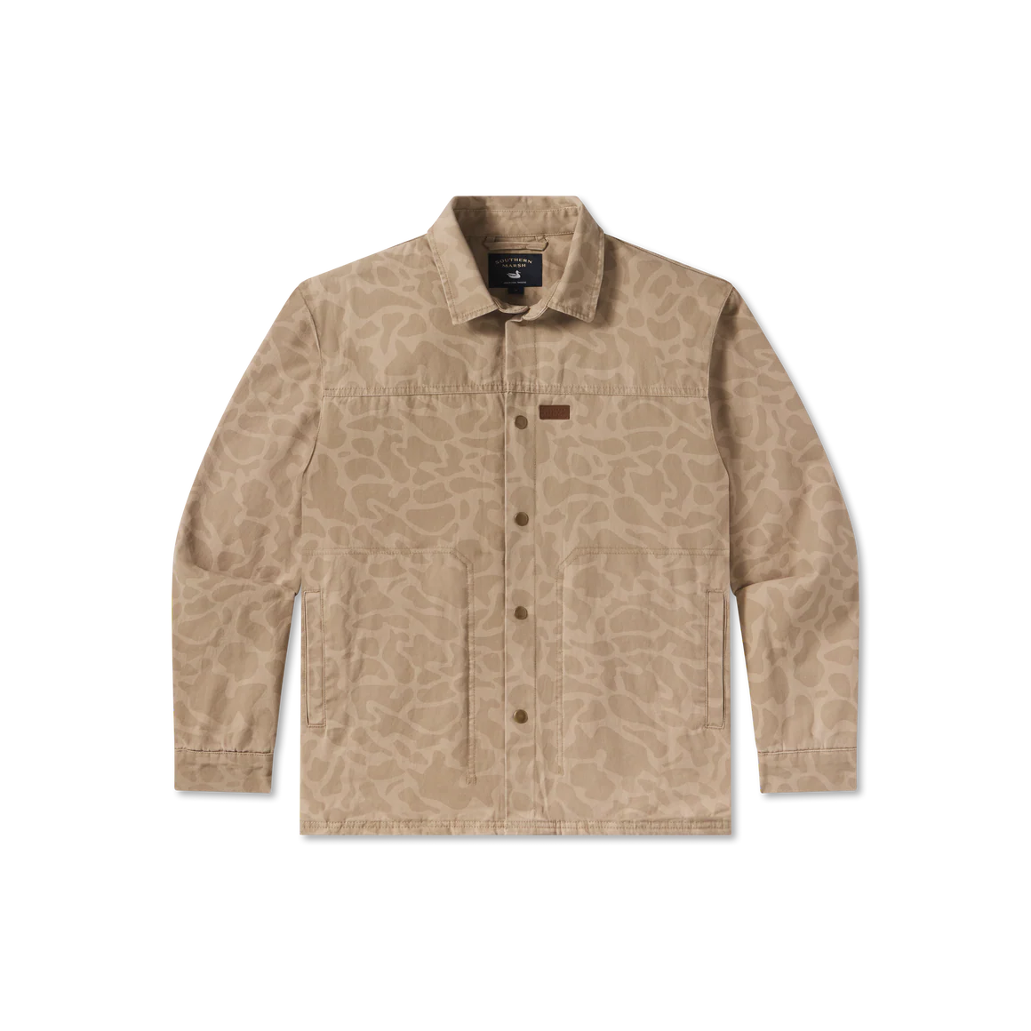 Bishop Rugged Canvas Jacket - Camo Bishop Rugged Canvas Jacket -tan
