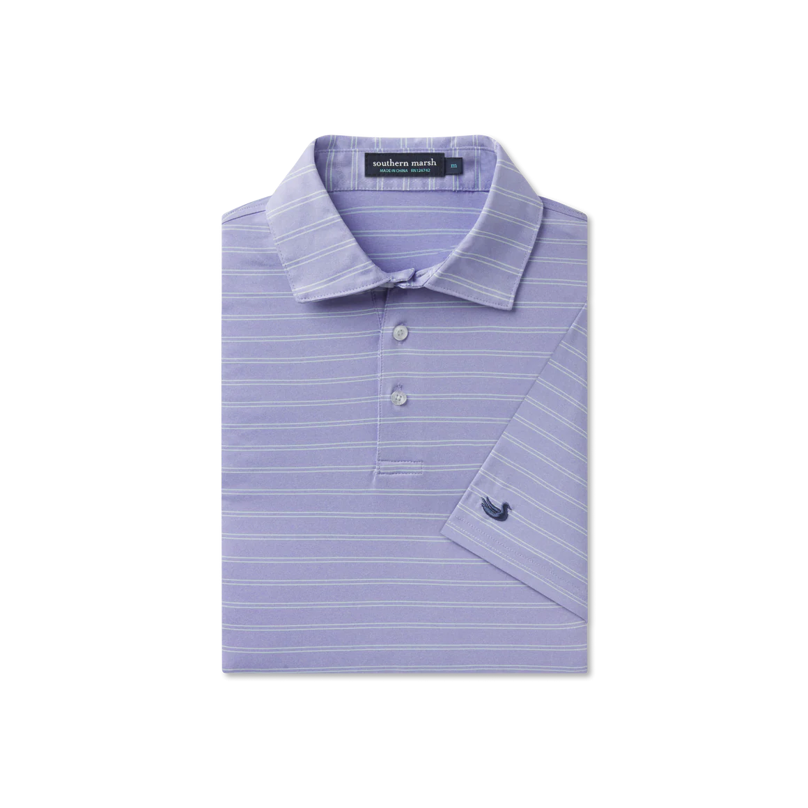 Newcastle Stripe Featherlight Polo