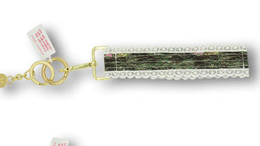 Simply Southern Lace Key fob PINK CAMO