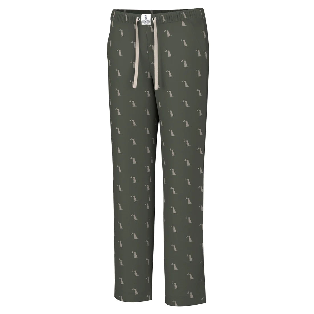 Local Boy Dark Olive & Moon Pajama Pant