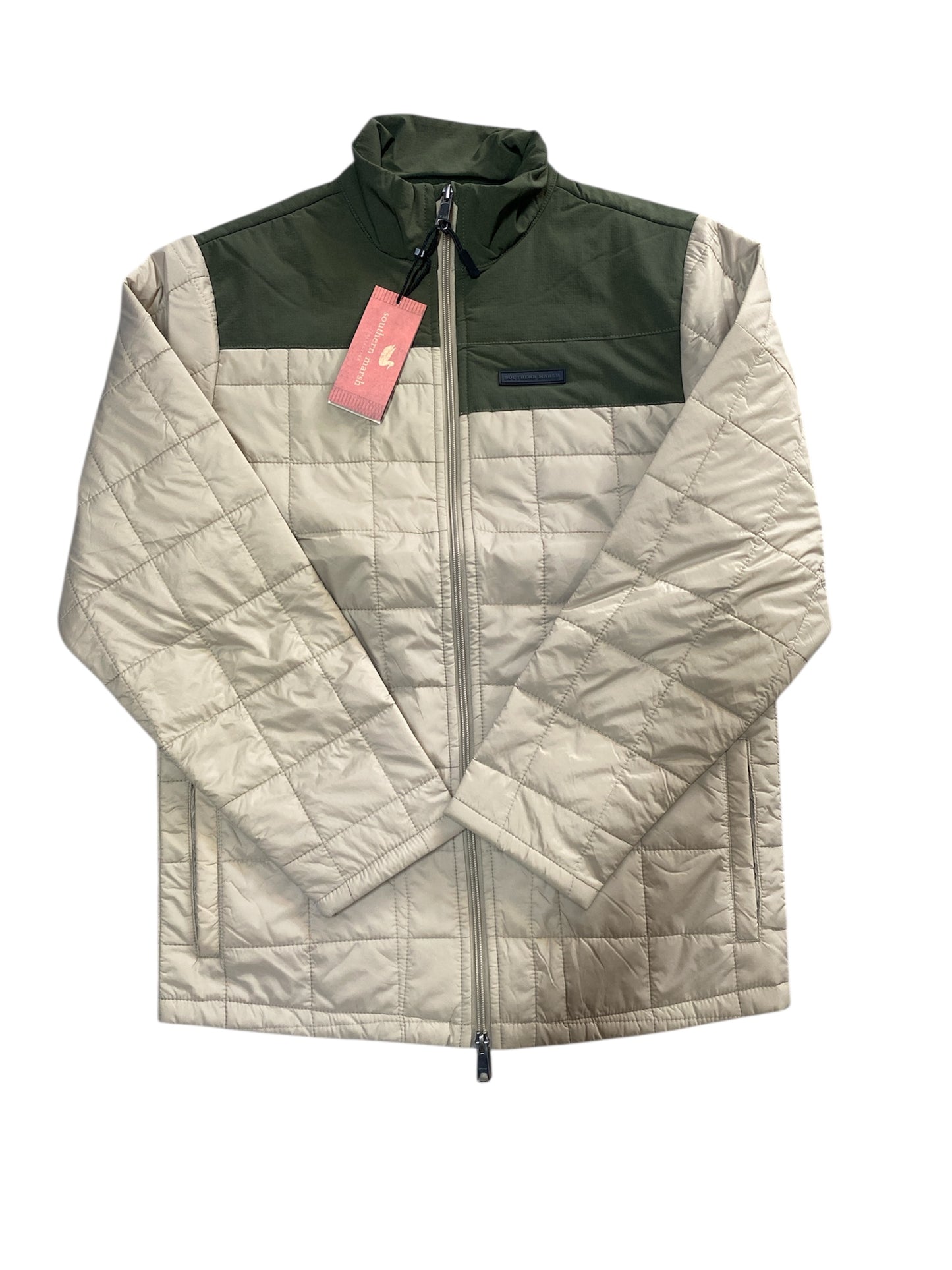 Southern Marsh Khaki Falcon Hill Quilted Jacket