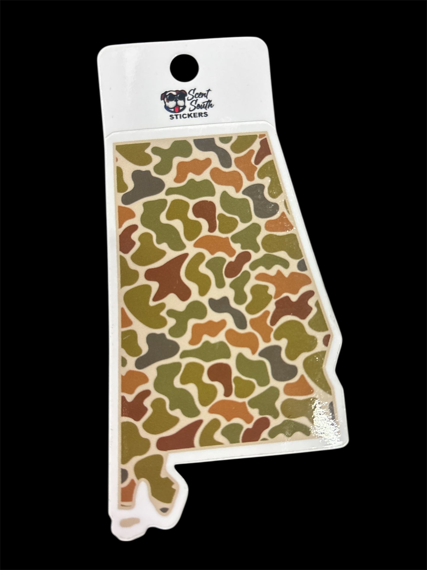 Scent South Alabama Duck Camo Sticker