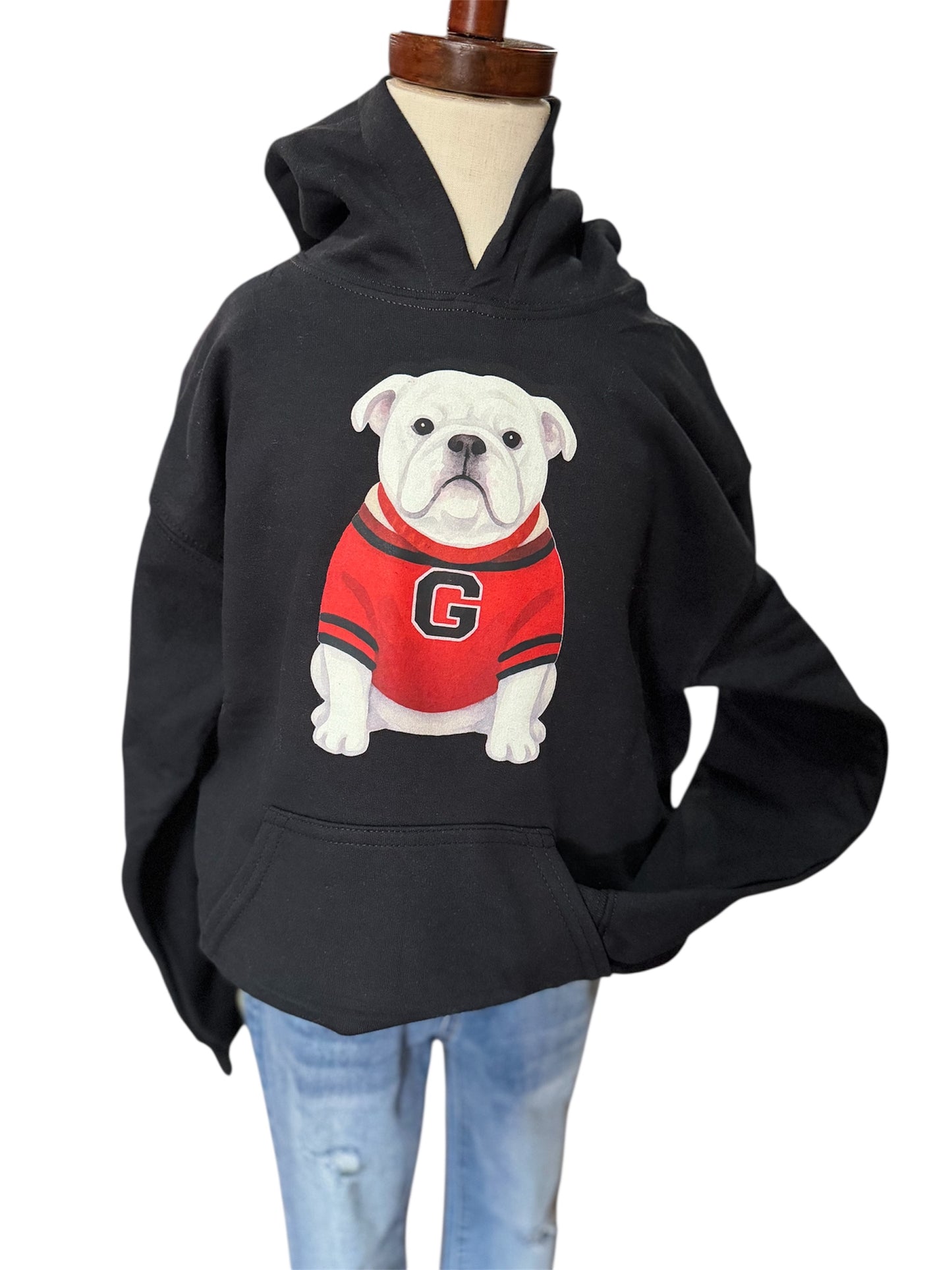 Simply You Youth Dog Georgia Hoodie