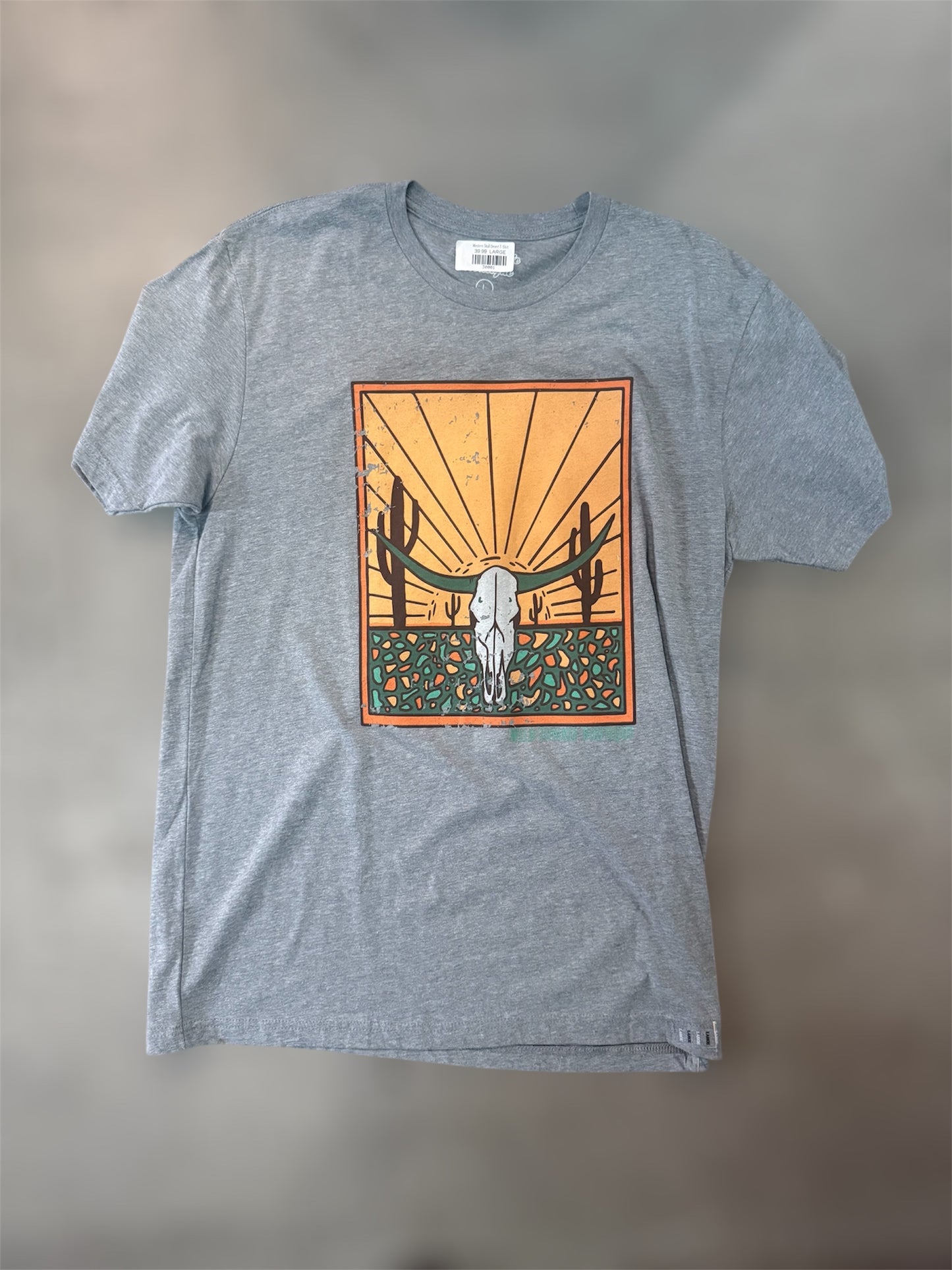 Western Skull Desert Tee