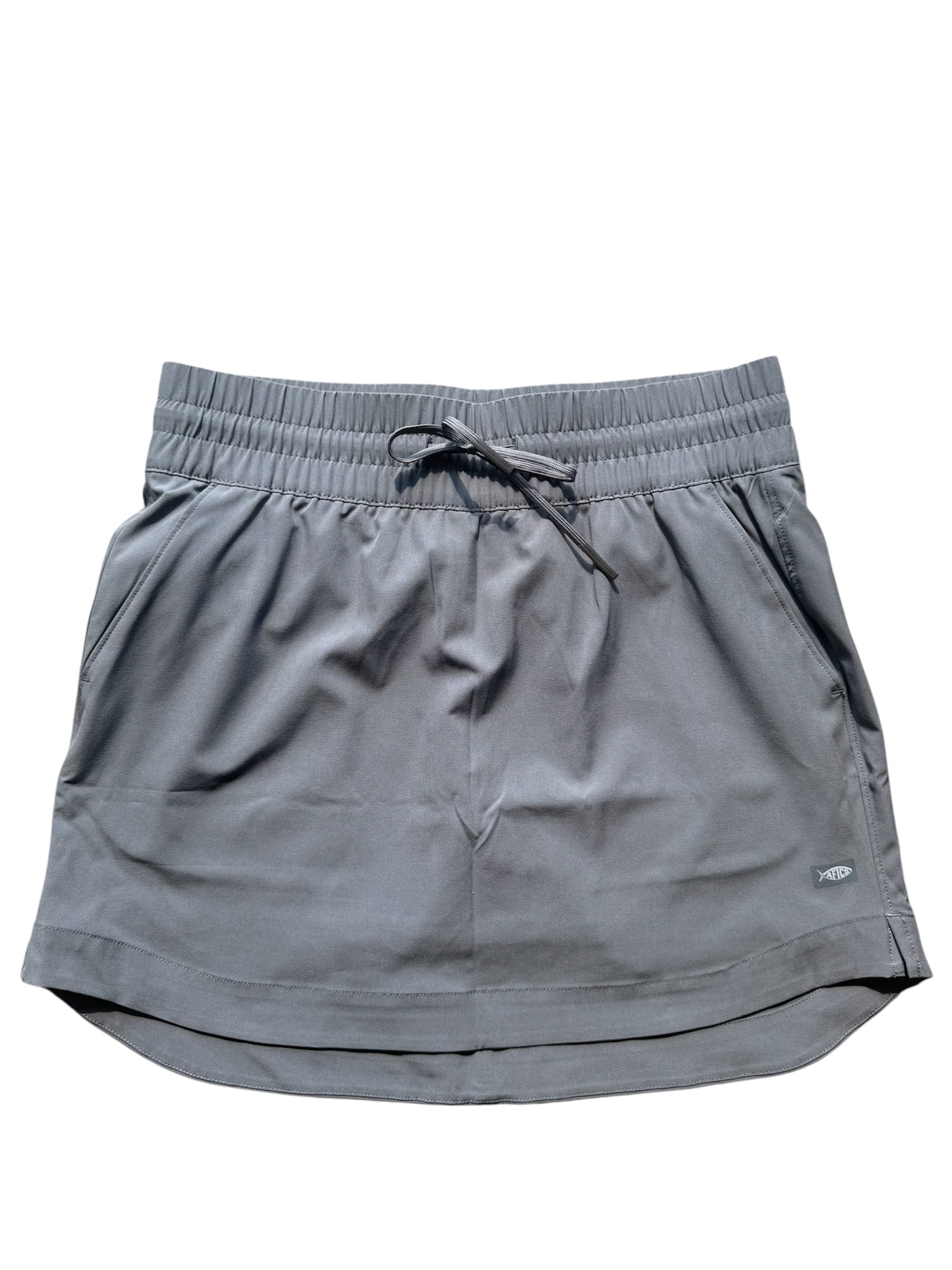 Aftco Womens Charcoal Skort