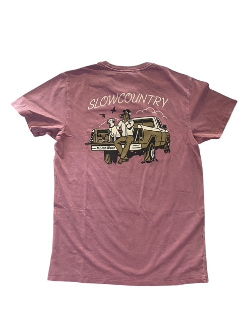 Marsh Wear Plum Slowcountry Tee