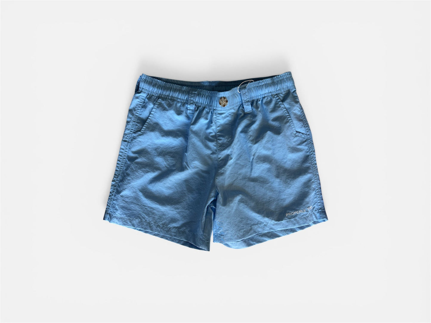 Properly Tied Boys Mallard Short Sky Blue