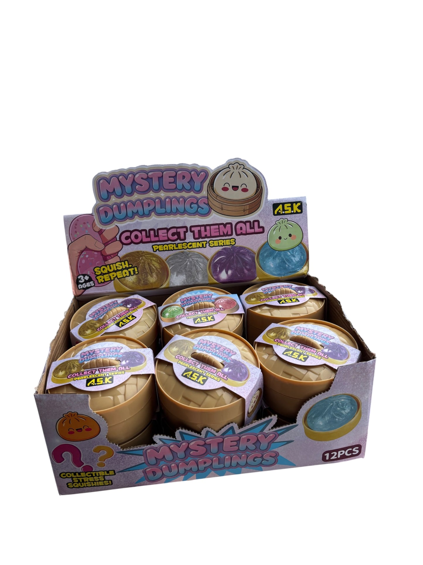 Mystery Squishy Dumplings Pearlescent Series