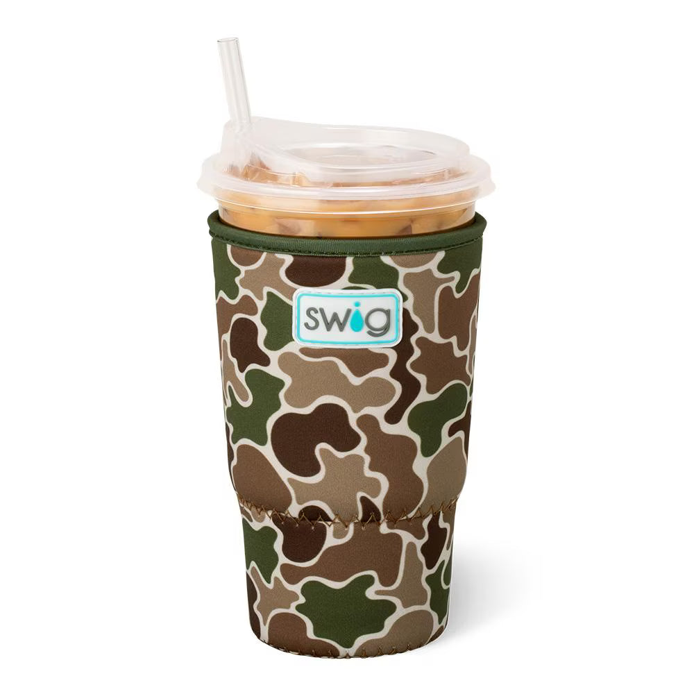 Swig Hunting Camo Large Iced Cup Coolie