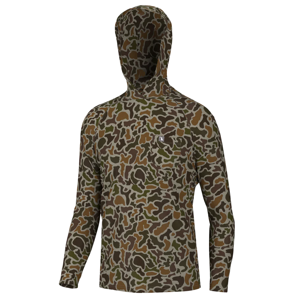 Local Boy Localflage Vintage Heather-Blend Performance Top