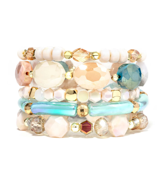 Erimish Linen Bracelet Stack