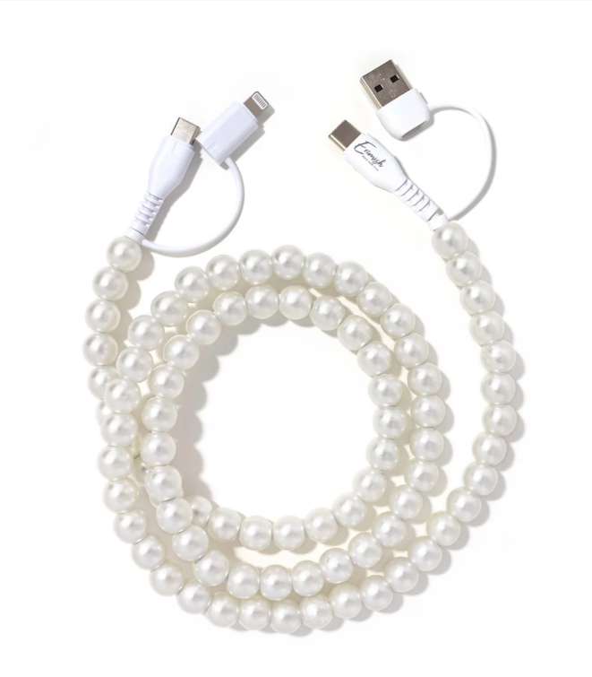 Erimish Pearl Phone Charger-3.3 ft.
