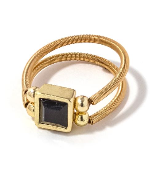 Erimish Kiki Ring-Black