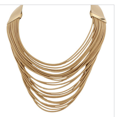 Multi Layered Cord Necklace