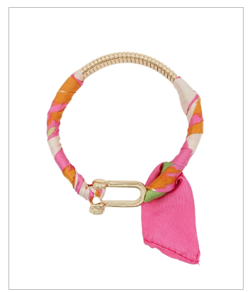 Omega & Horsebit Scarf Bracelet