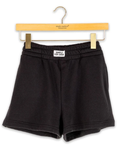 Simply Southern Black Shorts