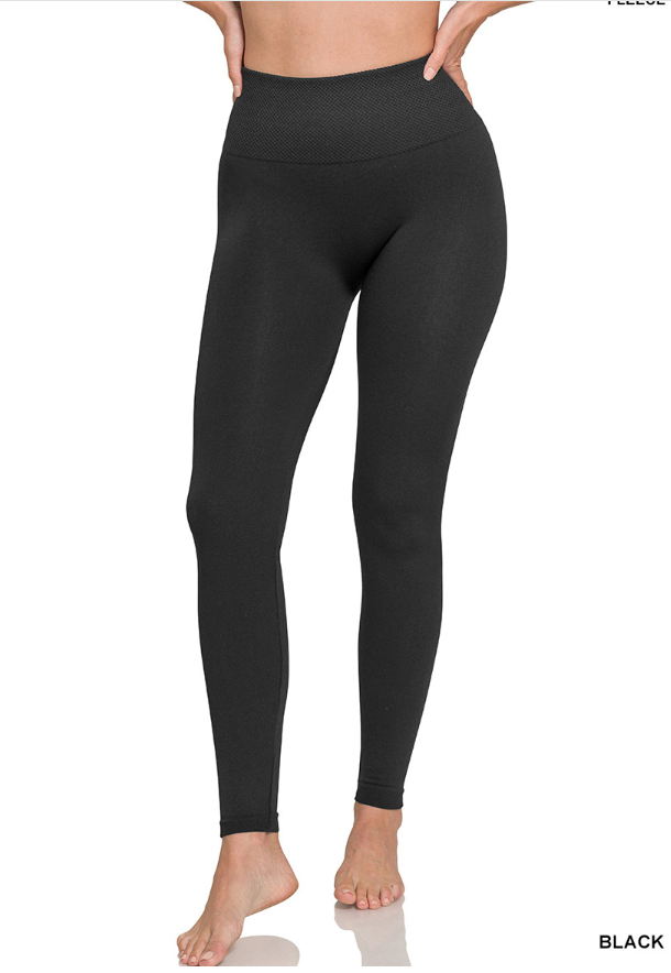 Zenana Black Leggings