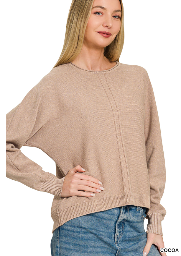 Cocoa Cozy Knit Sweater