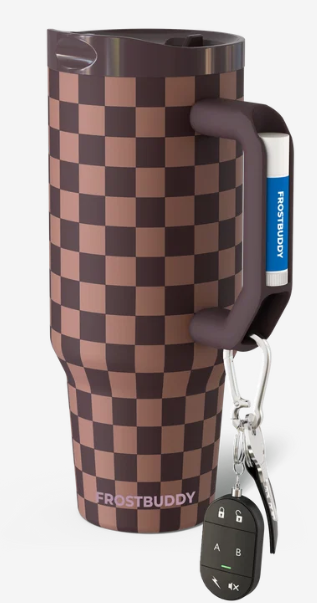 Thicc Buddy 40oz Espresso Checkered