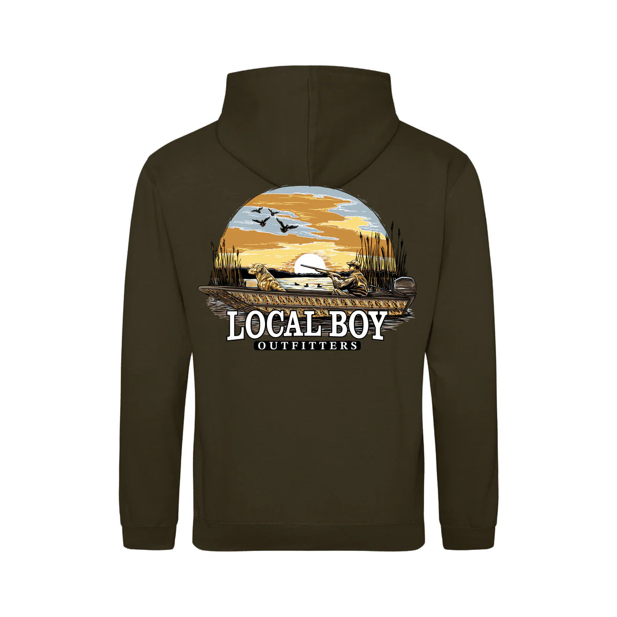 Local Boy Brushwood Hoodie - Sunset Hunt