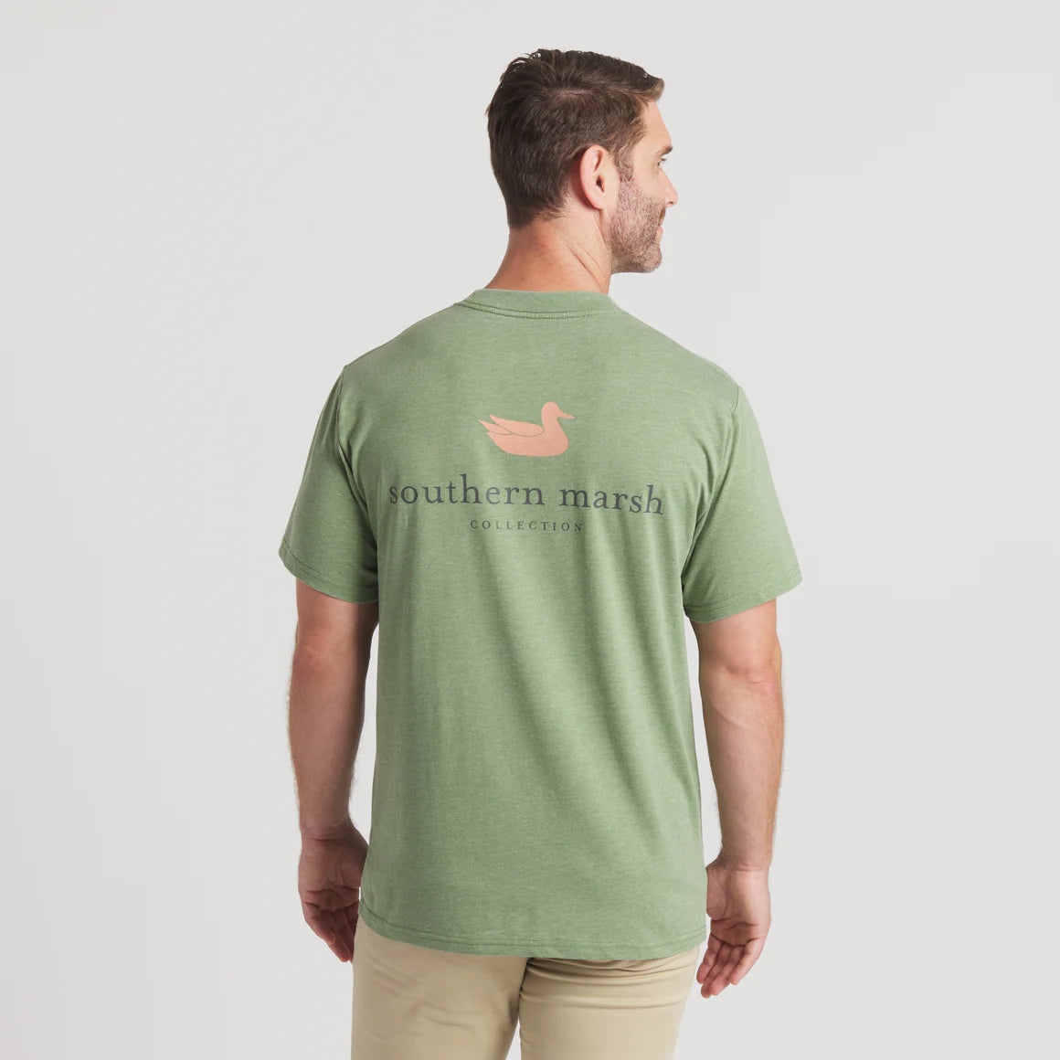 Southern Marsh Seawash Tee-Authentic Dark Fern