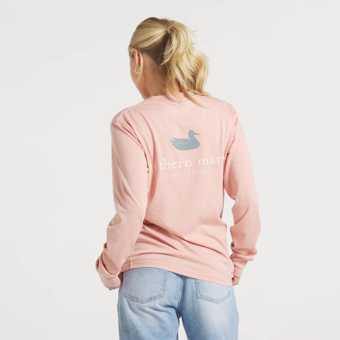 Southern Marsh Salmon Seawash LS T-Shirt