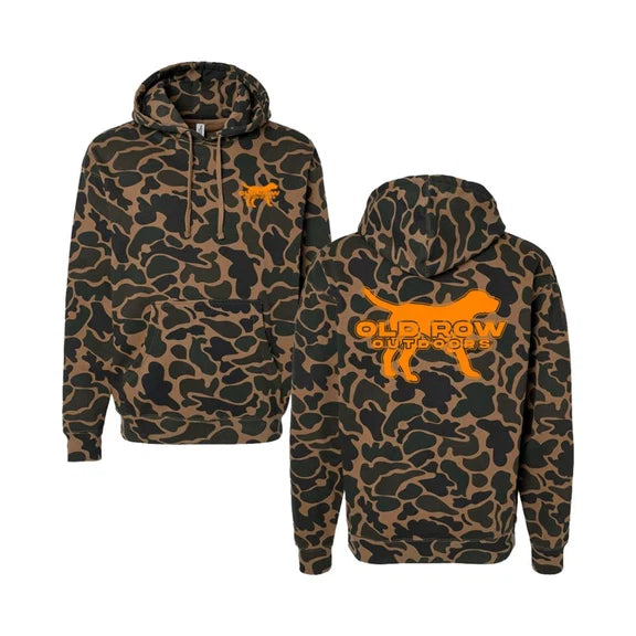 Old Row Camo Orange Dog