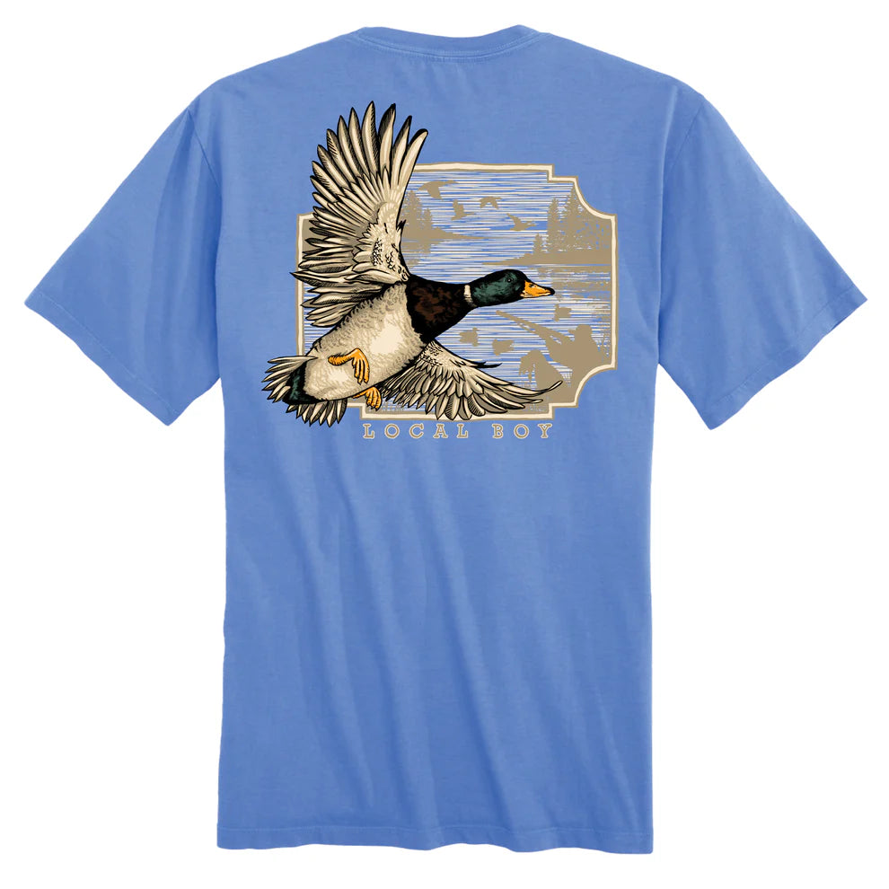 Local Boy Youth Greenhead Flight SS Tee