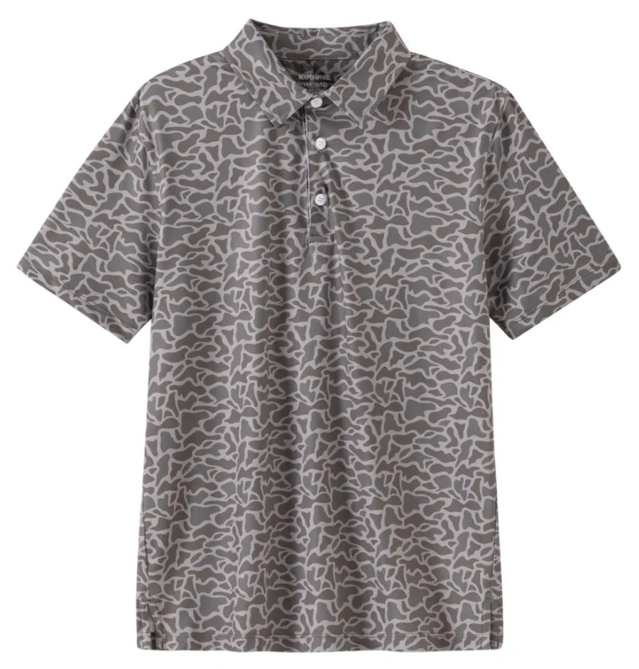 Meripex Mens Badlands Camo Polo
