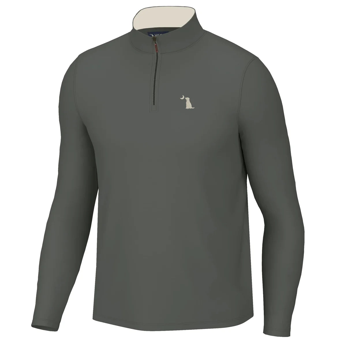 Local Boy Bentley Quarter Zip Smoke
