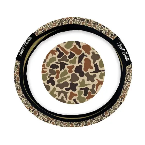Duck Camo - Steering Wheel Cover