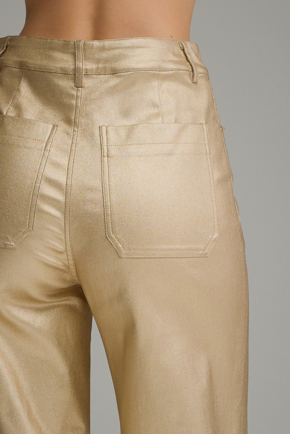 The Hailey Gold Pants