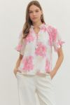 Entro Rosette Blouse