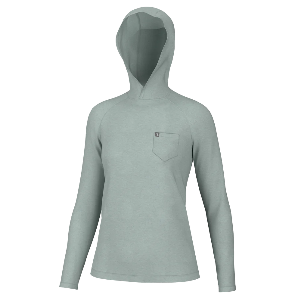 Local Girl Eucalyptus Heather-Blend Hoodie
