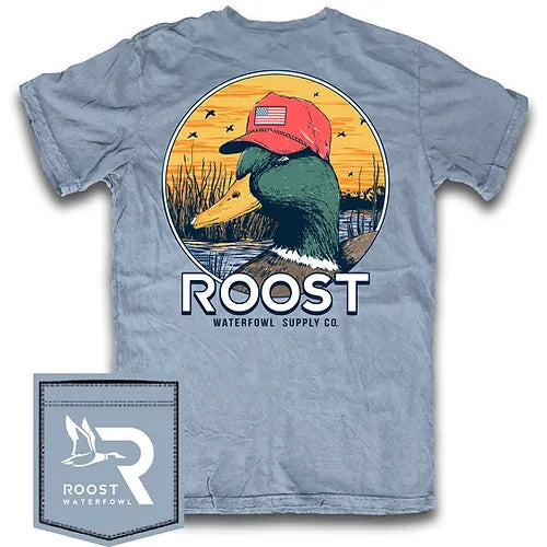 Fieldstone Men's Roost Duck With Hat T-Shirt
