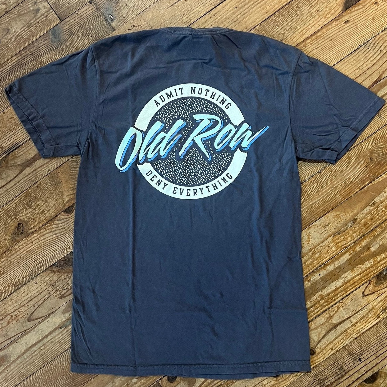 Old Row Graphite Circle Logo Pocket Tee