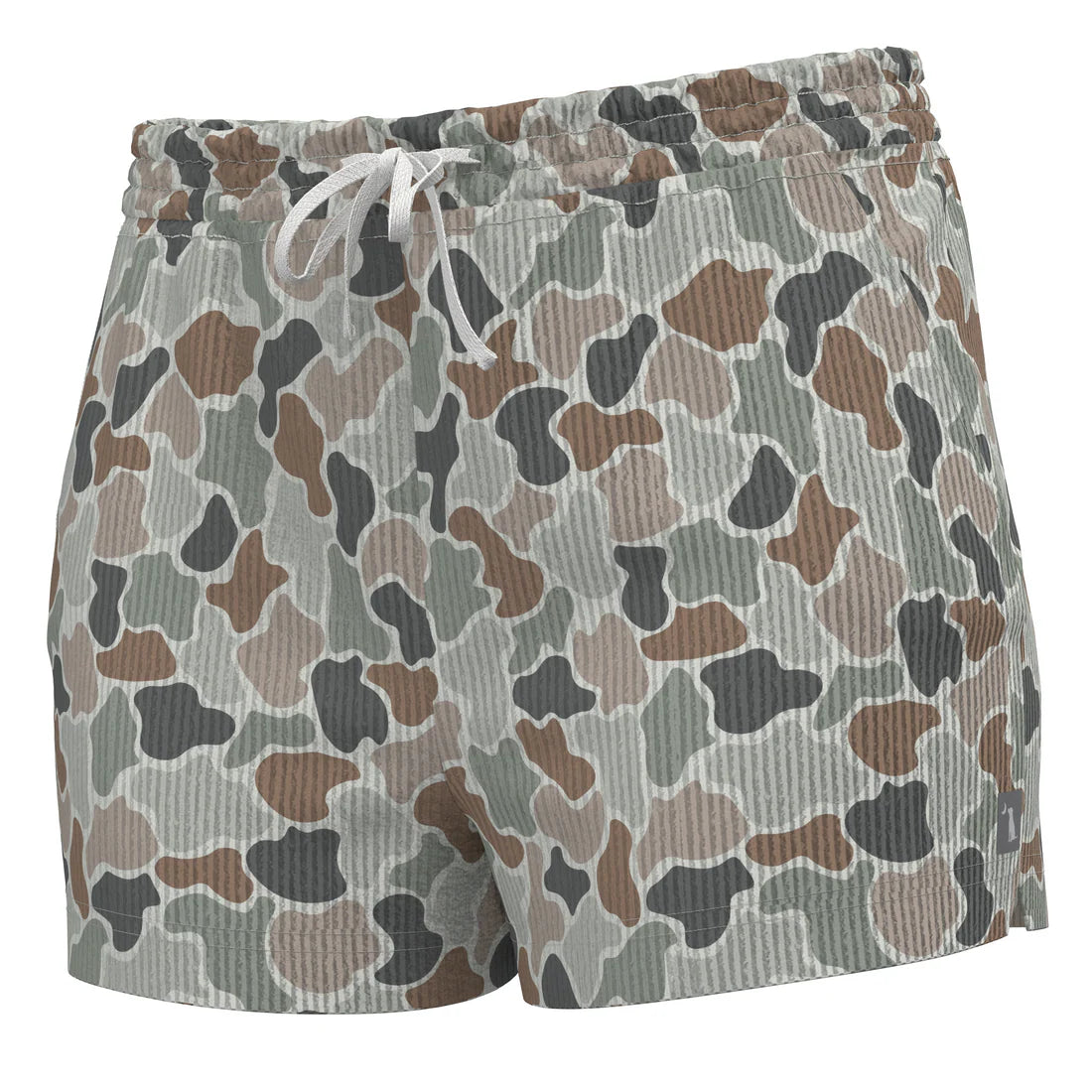 Local Girl Forest Camo Flora Revive Shorts