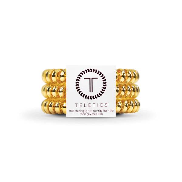 Teleties Sunset Gold Small Hair Ties