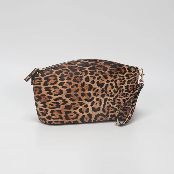 Leopard Embossed Makeup Pouch
