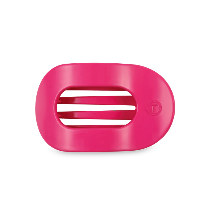 Tropical Punch Medium Flat Round Hair Clip