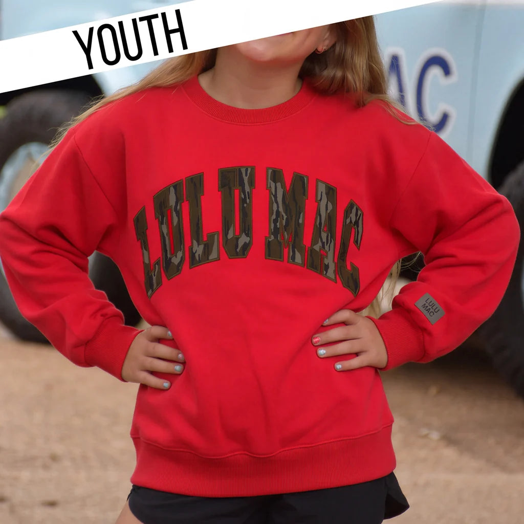 Youth Lulu Mac Mossy Oak Bottomland Red