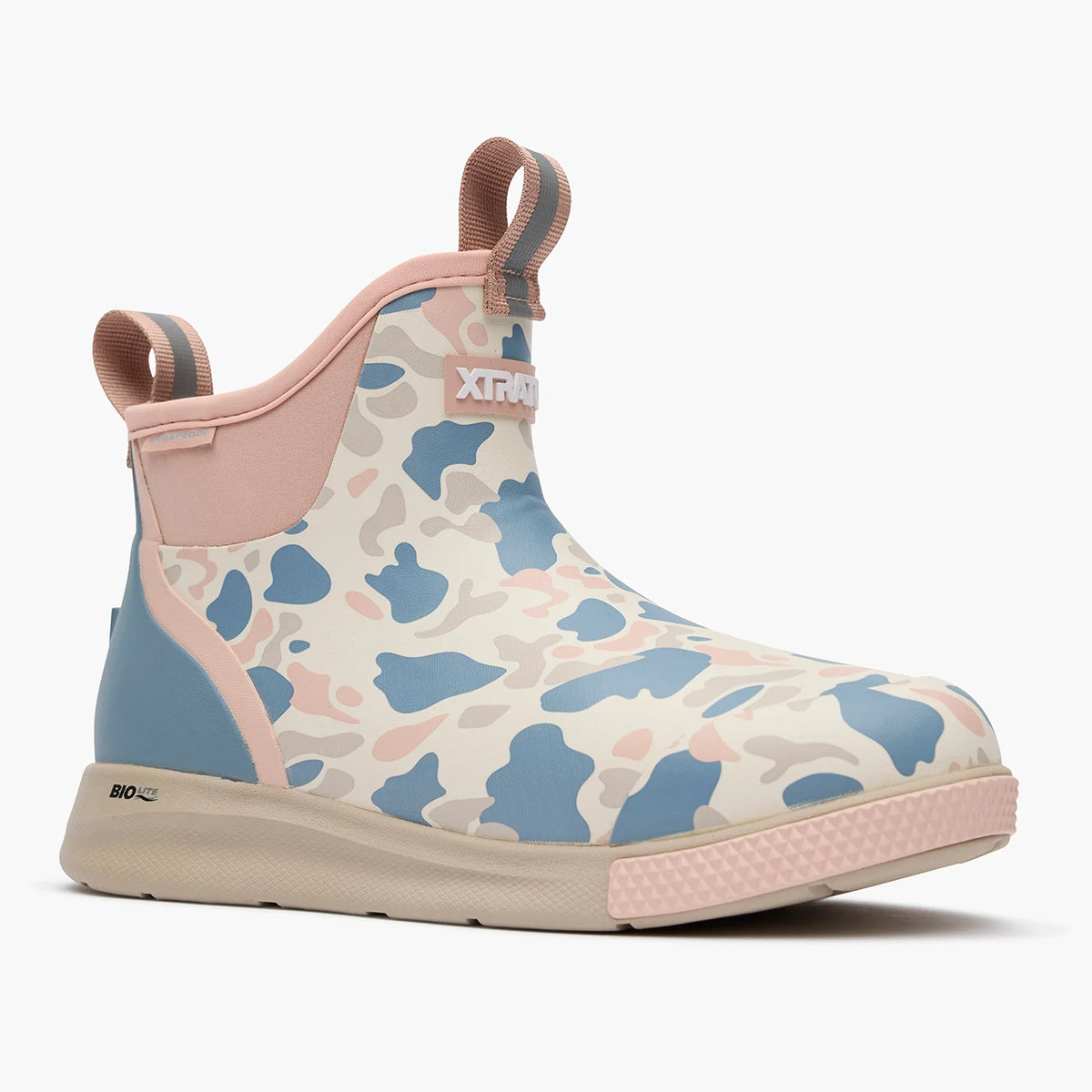 Xtratuf Womens Camo Ankle Deck Boots Sport
