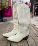 White High Cowgirl Boots