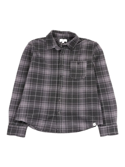 Simply Southern Men's Black Plaid Shacket