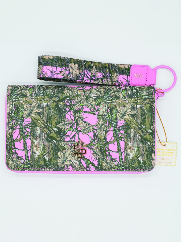 Simply Southern Camo/Pink Wallet