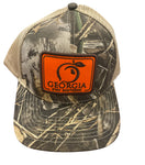 Peach State Pride Camo hat With orange patch